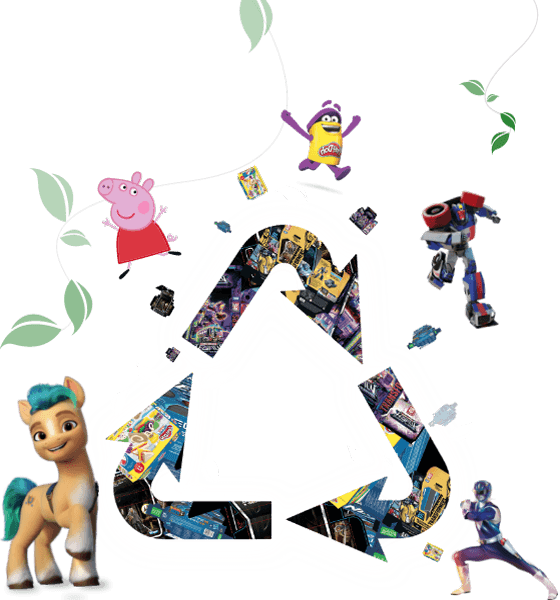 Come smaltire gli imballaggi di Hasbro